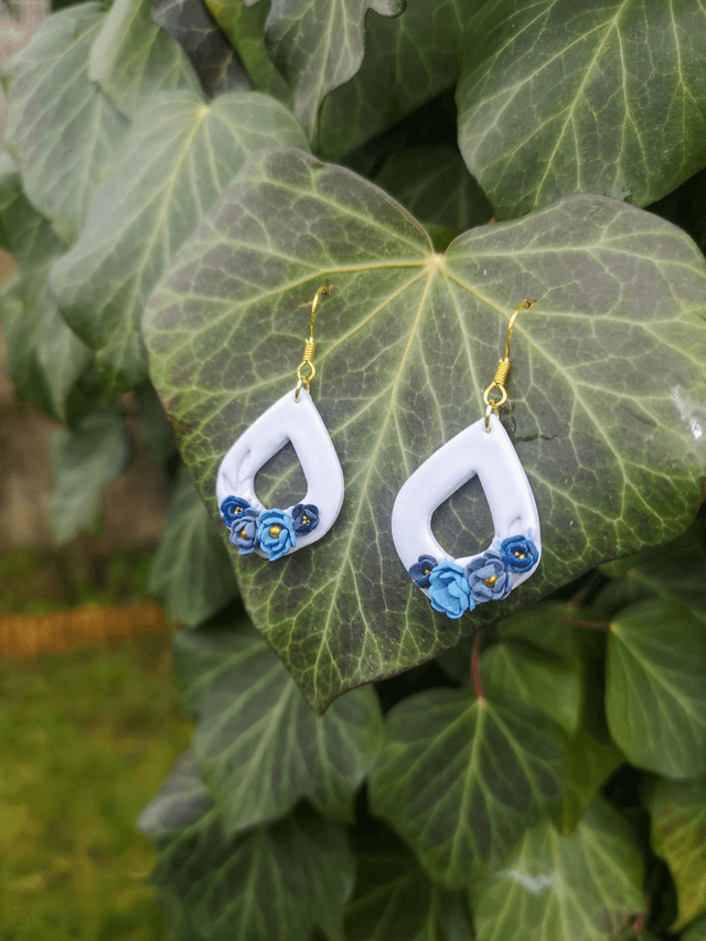 Collection Jardin d'Hiver - Boucles d'oreilles Tiana