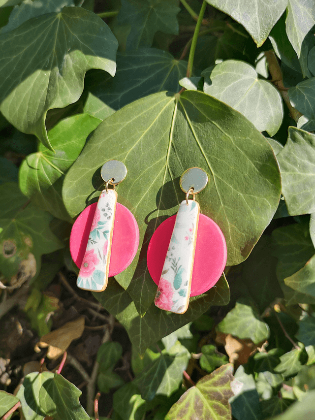 Collection Les Imprimées Amoureuses - Boucles d'oreilles Sybille