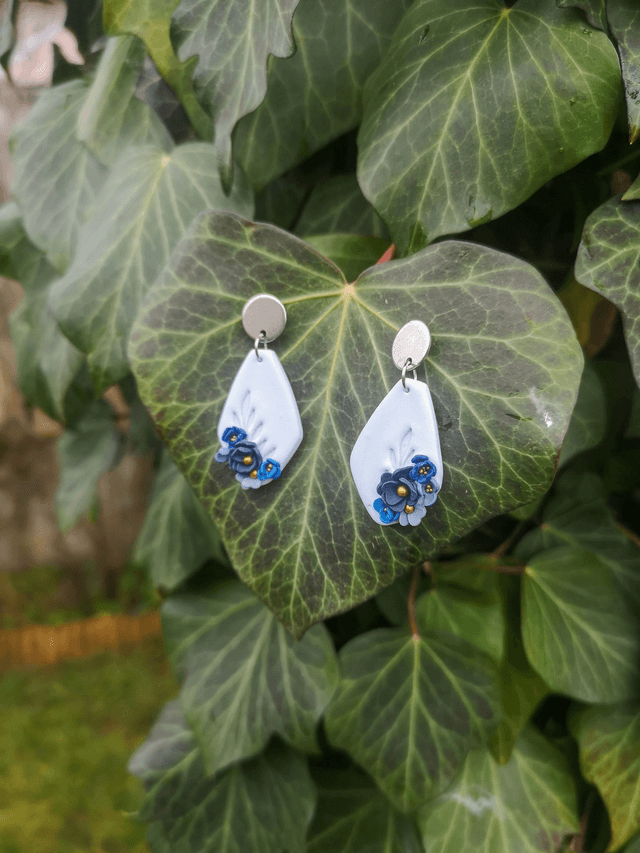 Collection Jardin d'Hiver - Boucles d'oreilles Tabita