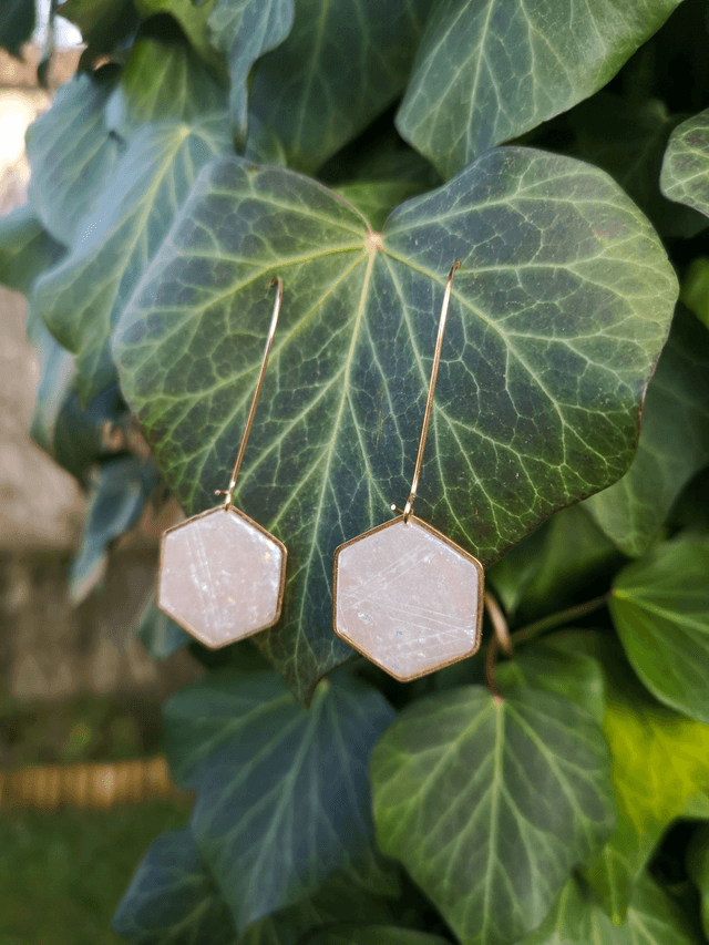 Collection Pierres d'Opales - Boucles d'oreilles Lena