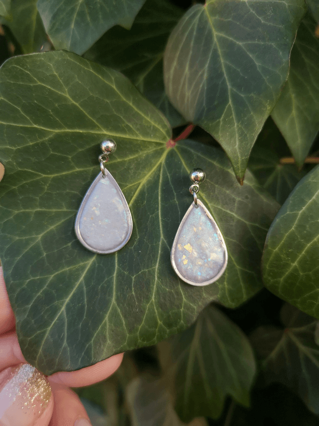 Collection Pierres d'Opales - Boucles d'oreilles Lia