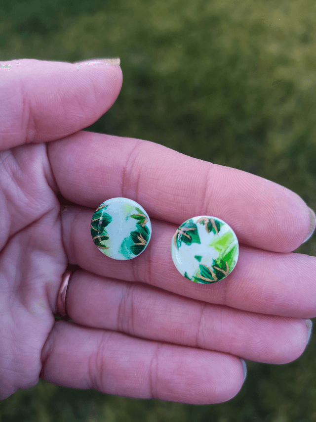 Collection Les Aquarelles Prairie - Boucles d'oreilles Florine 