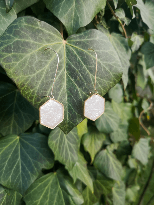 Collection Pierres d'Opales - Boucles d'oreilles Lena