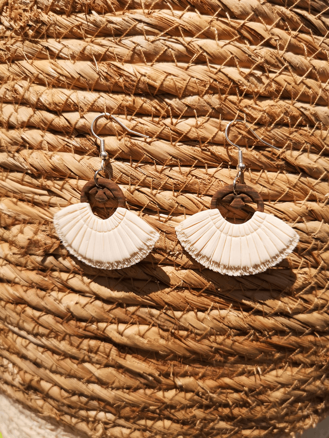 Collection Macramé Bohème - Boucles d'oreilles Clarance 