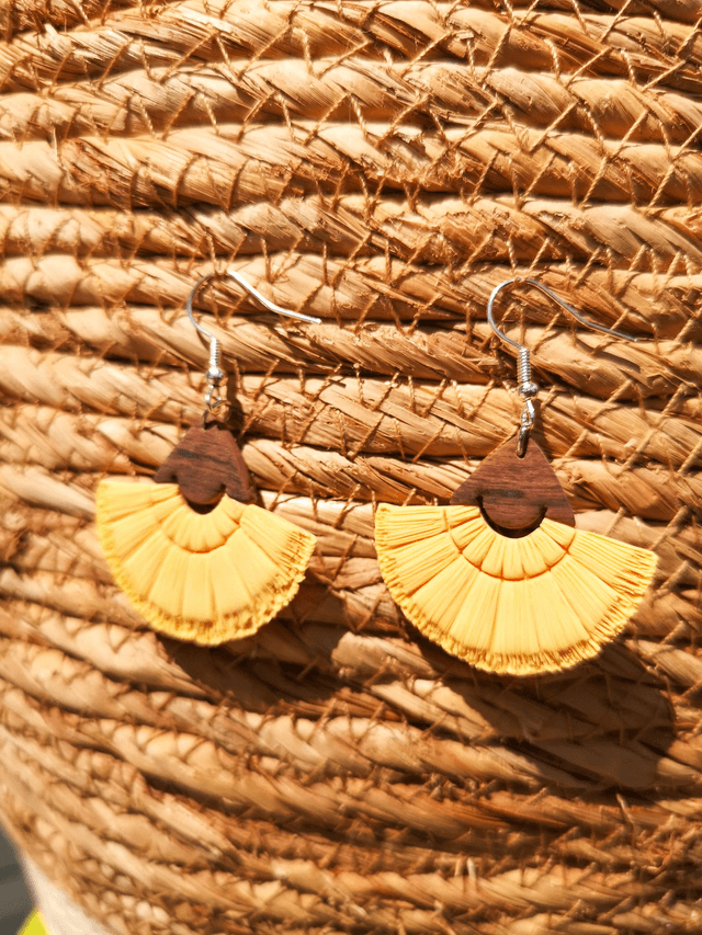 Collection Macramé Bohème - Boucles d'oreilles Cheyenne