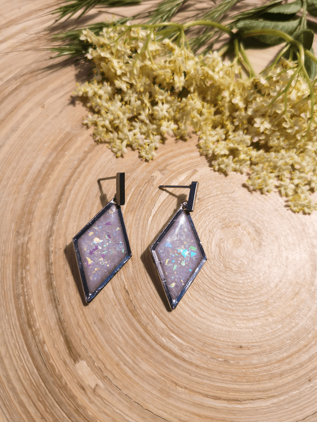 Collection Pierres d'Opales - Boucles d'oreilles Ornela