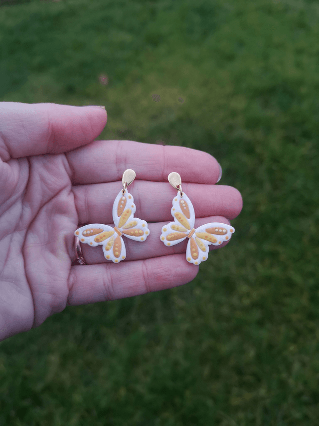 Collection Fleurs automnales - Boucles d'oreilles Delphine 
