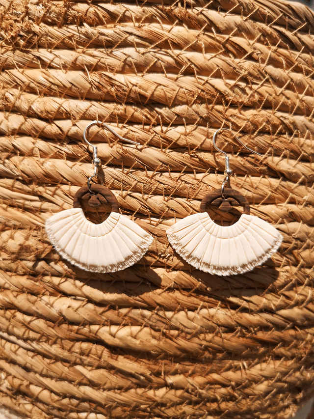 Collection Macramé Bohème - Boucles d'oreilles Clarance 