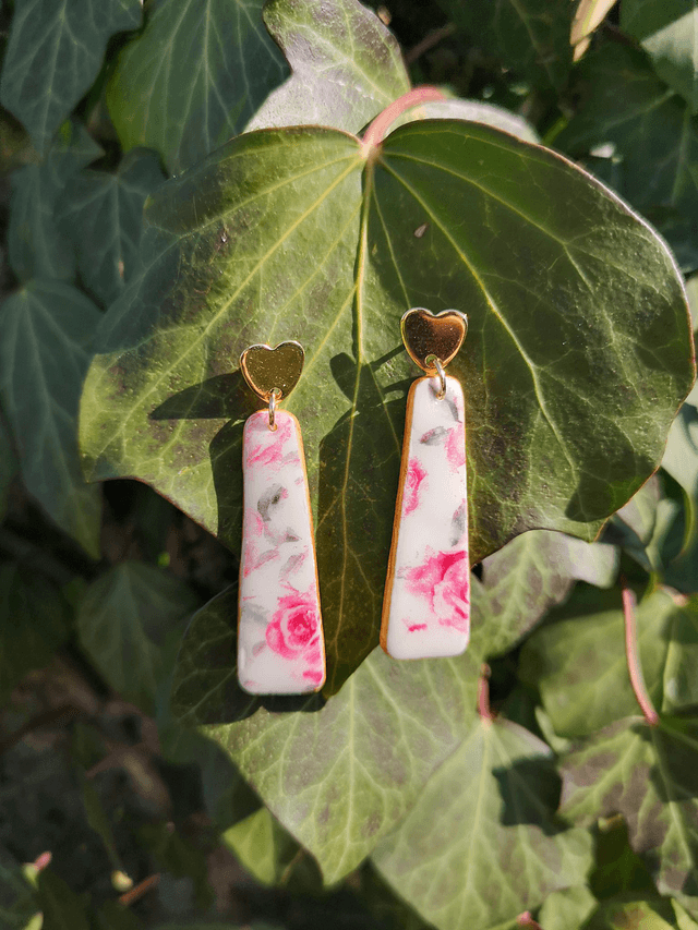 Collection Les Imprimées Amoureuses - Boucles d'oreilles Sidonie 