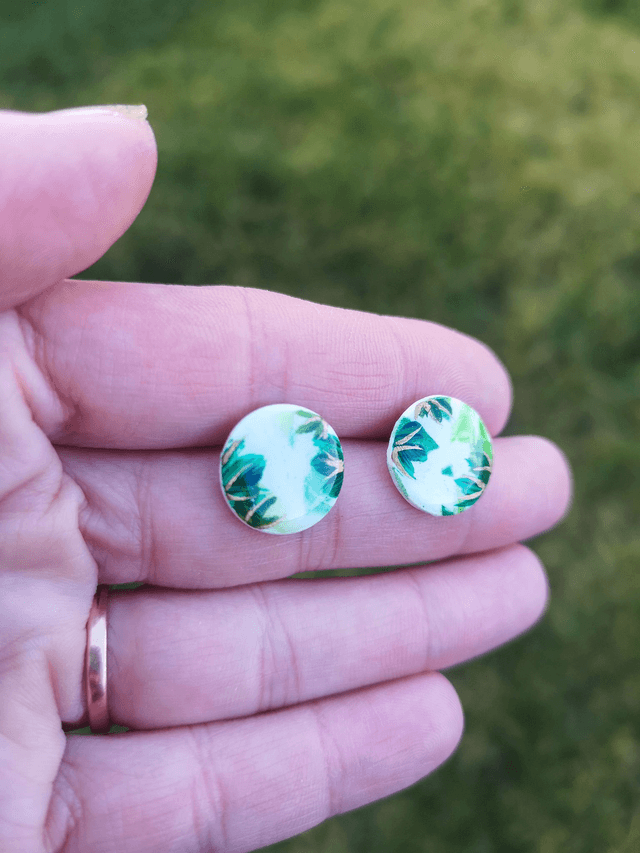 Collection Les Aquarelles Prairie - Boucles d'oreilles Florine 