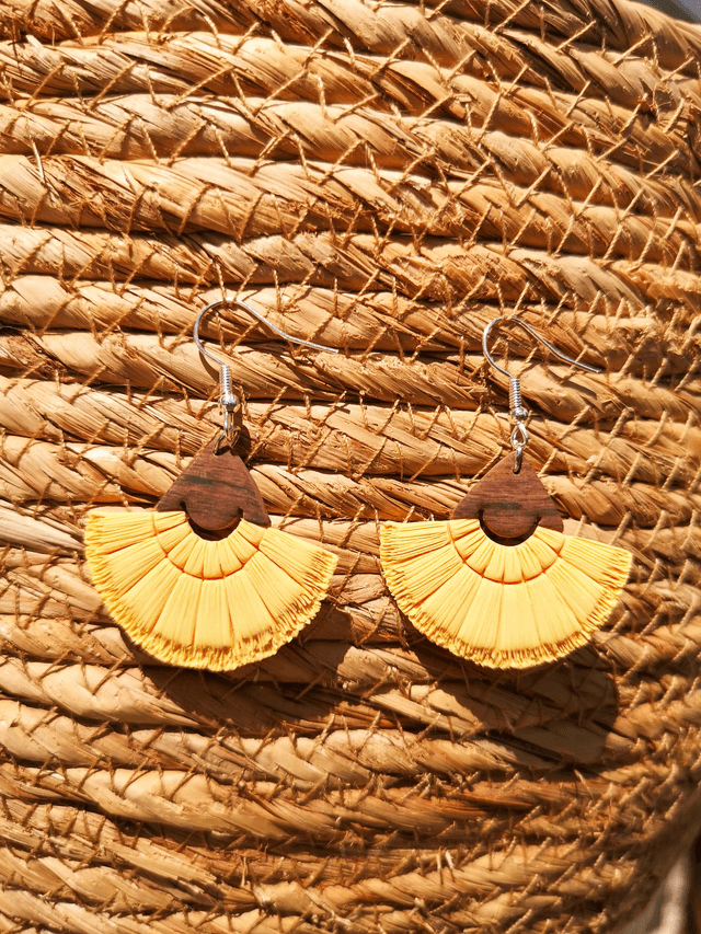 Collection Macramé Bohème - Boucles d'oreilles Cheyenne