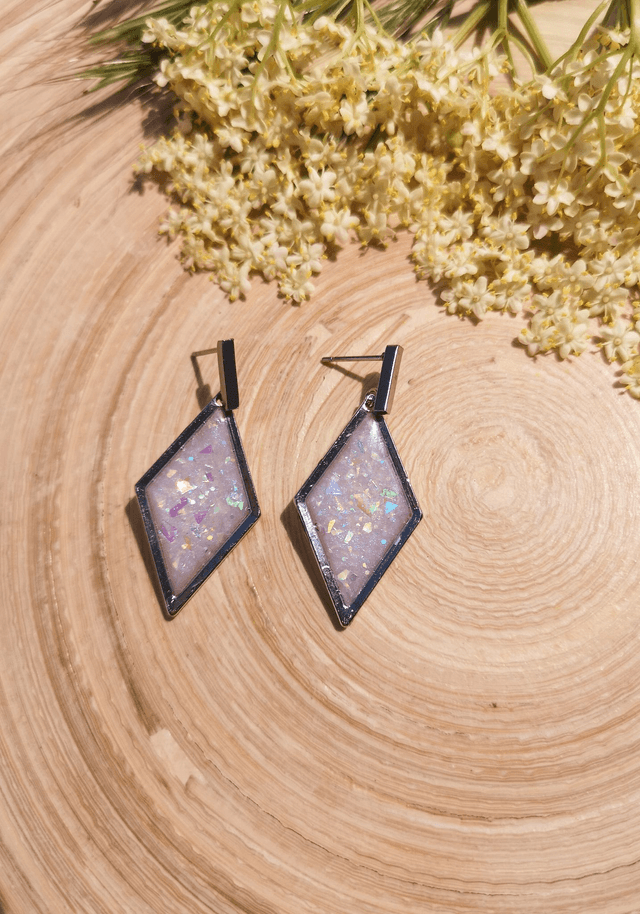 Collection Pierres d'Opales - Boucles d'oreilles Ornela