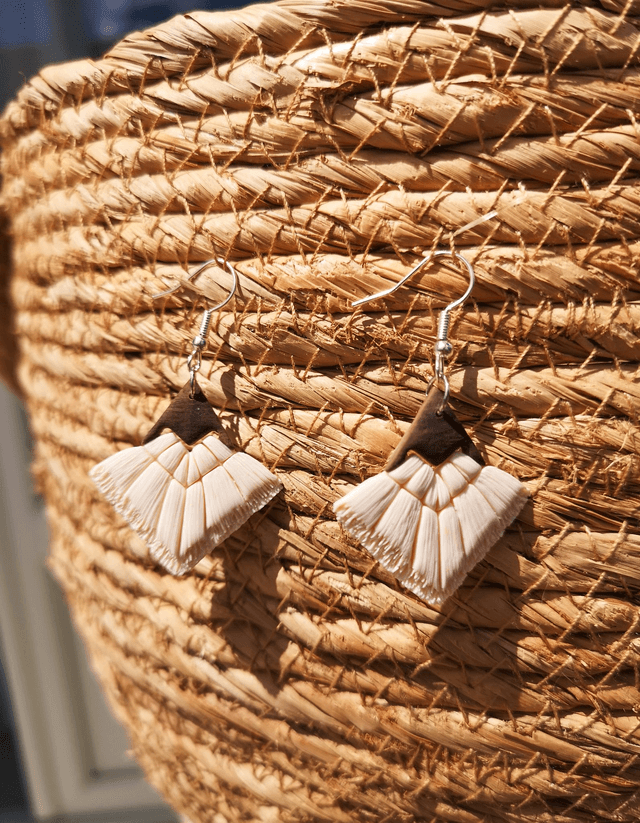 Collection Macramé Bohème - Boucles d'oreilles Carlotta 