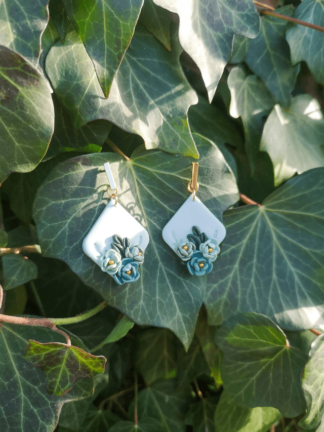 Collection Fleurs d'Eau - Boucles d'oreilles Elsa