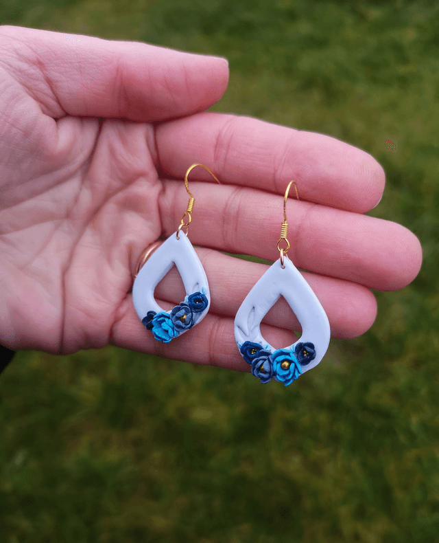 Collection Jardin d'Hiver - Boucles d'oreilles Tiana