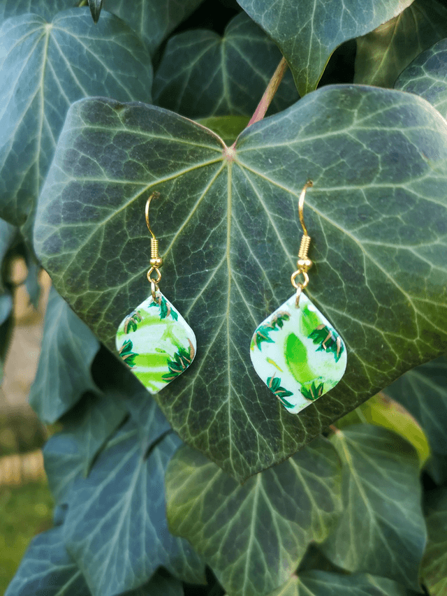 Collection Les Aquarelles Prairie - Boucles d'oreilles Fantine