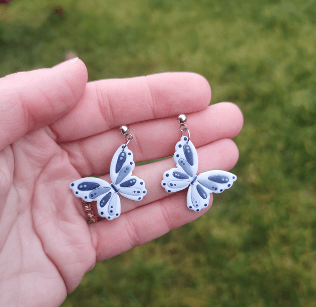 Collection Jardin d'Hiver - Boucles d'oreilles Terri