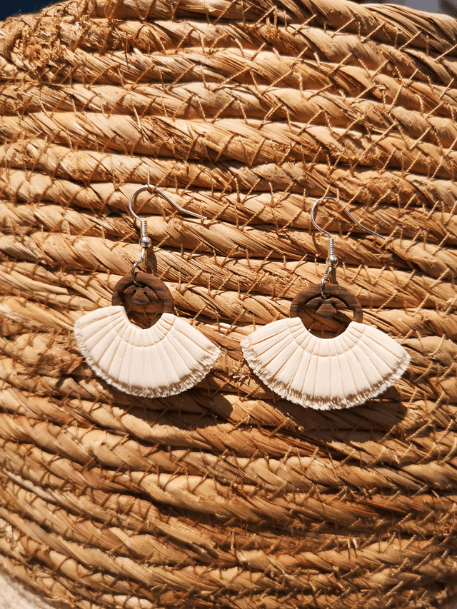 Collection Macramé Bohème - Boucles d'oreilles Clarance 