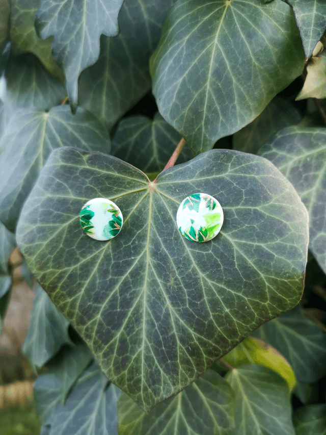 Collection Les Aquarelles Prairie - Boucles d'oreilles Florine 