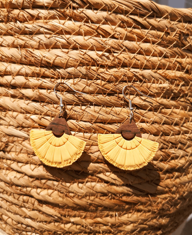 Collection Macramé Bohème - Boucles d'oreilles Cheyenne