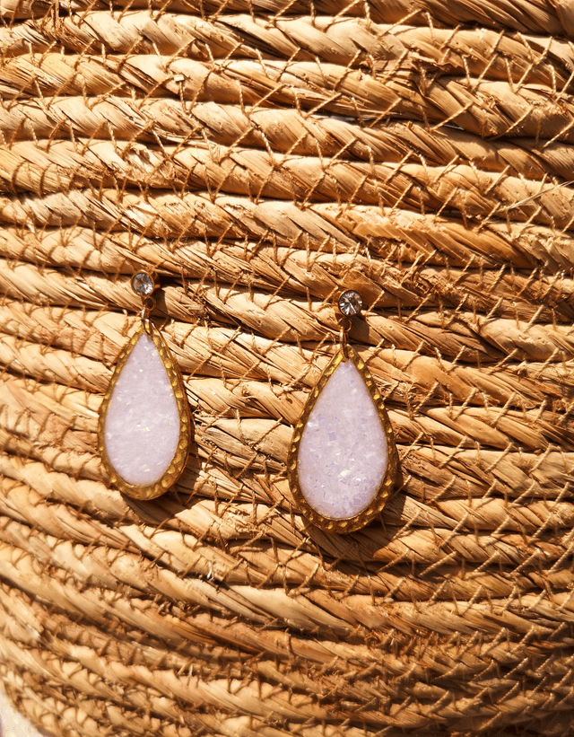 Collection Pierres d'Opales - Boucles d'oreilles Oana