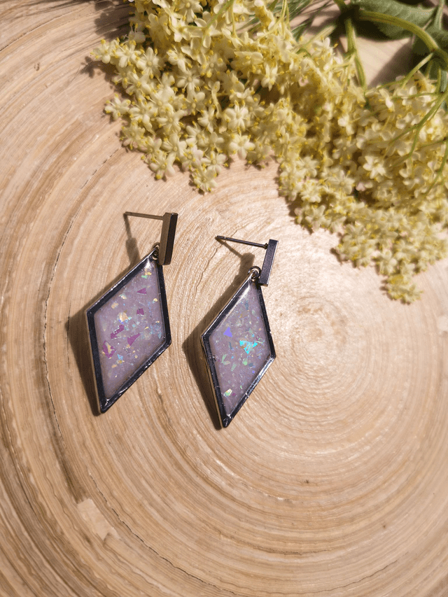 Collection Pierres d'Opales - Boucles d'oreilles Ornela