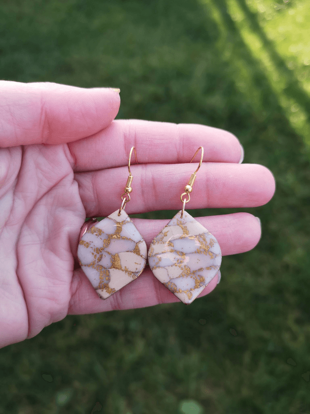 Collection Les Classiques Ecailles Ivoires - Boucles d'oreilles Kim