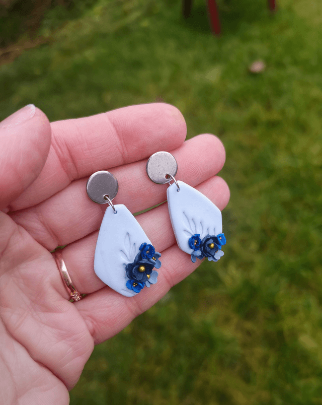Collection Jardin d'Hiver - Boucles d'oreilles Tabita