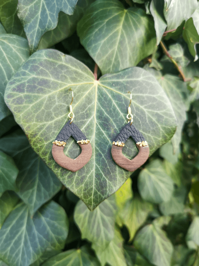 Collection Les Bois et Or - Boucles d'oreilles May