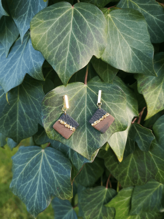 Collection Les Bois et Or - Boucles d'oreilles Misha