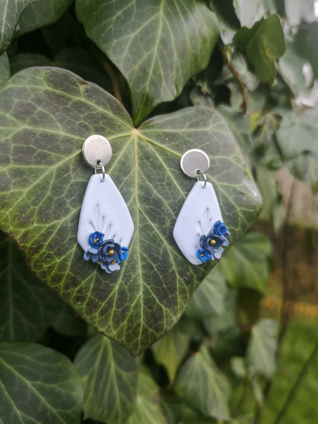 Collection Jardin d'Hiver - Boucles d'oreilles Tabita