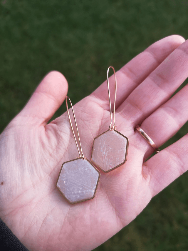 Collection Pierres d'Opales - Boucles d'oreilles Lena