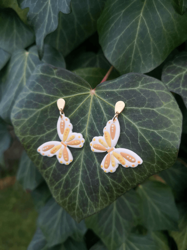 Collection Fleurs automnales - Boucles d'oreilles Delphine 