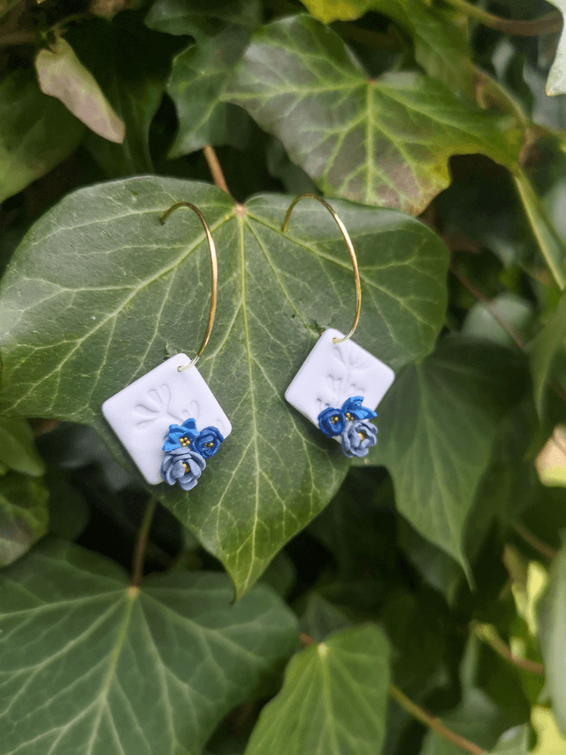 Collection Jardin d'Hiver - Boucles d'oreilles Thalia