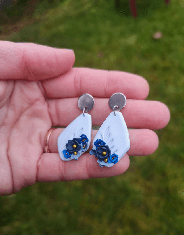 Collection Jardin d'Hiver - Boucles d'oreilles Tabita