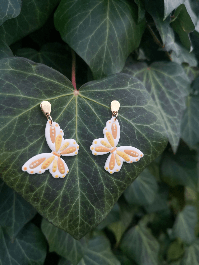 Collection Fleurs automnales - Boucles d'oreilles Delphine 