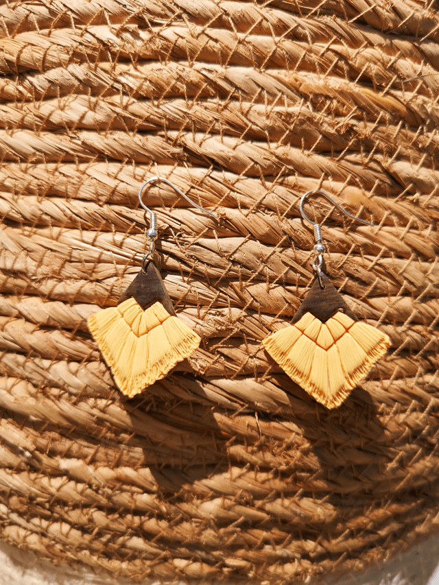 Collection Macramé Bohème - Boucles d'oreilles Calista