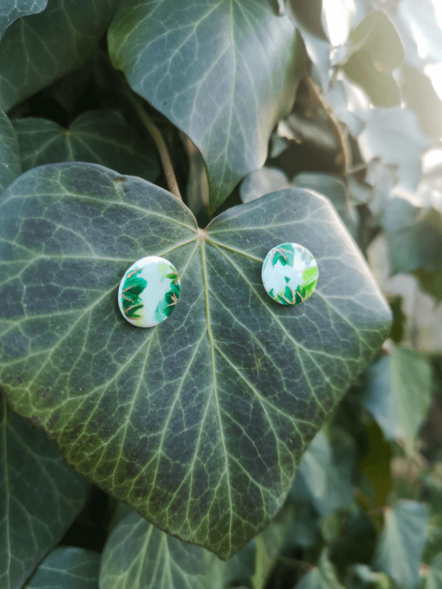 Collection Les Aquarelles Prairie - Boucles d'oreilles Florine 