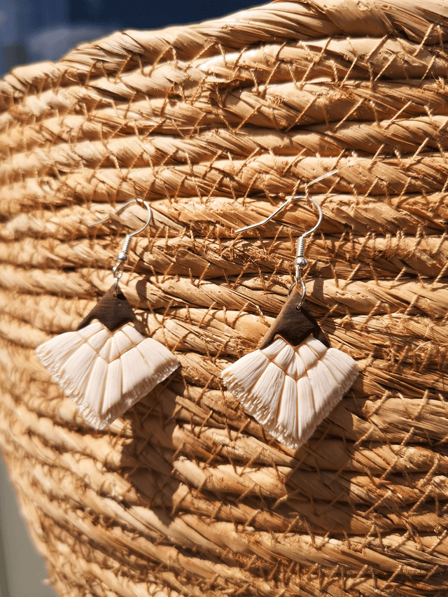 Collection Macramé Bohème - Boucles d'oreilles Carlotta 