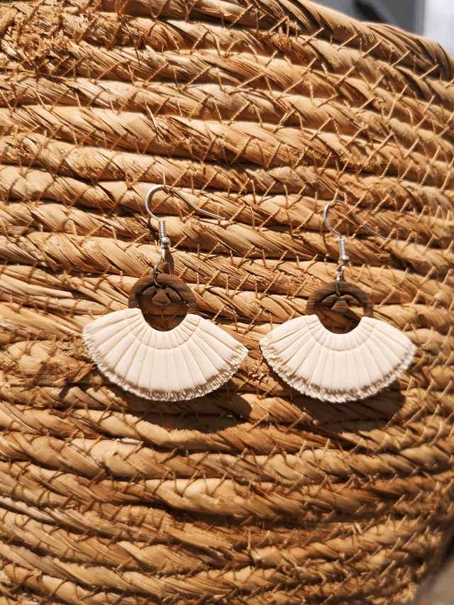 Collection Macramé Bohème - Boucles d'oreilles Clarance 