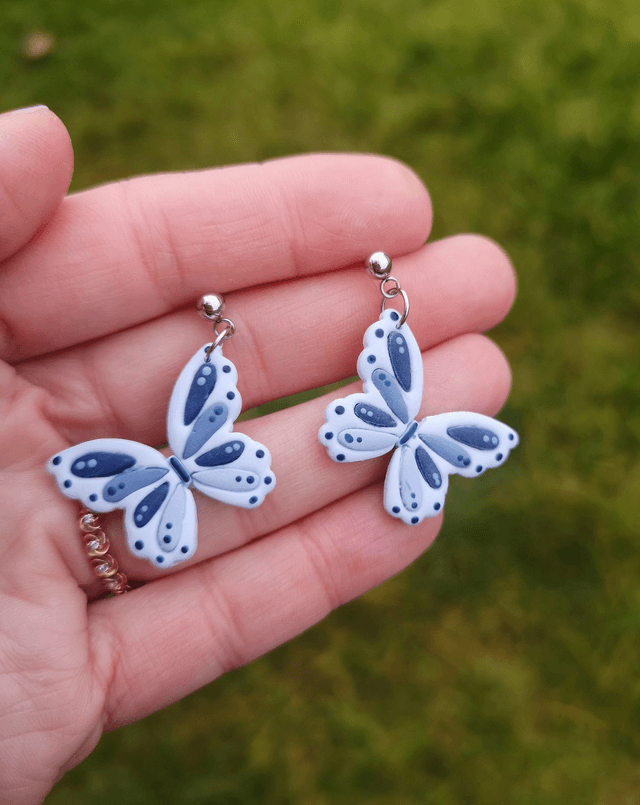 Collection Jardin d'Hiver - Boucles d'oreilles Terri