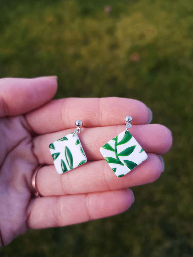 Collection Les Aquarelles Prairie - Boucles d'oreilles Faustine
