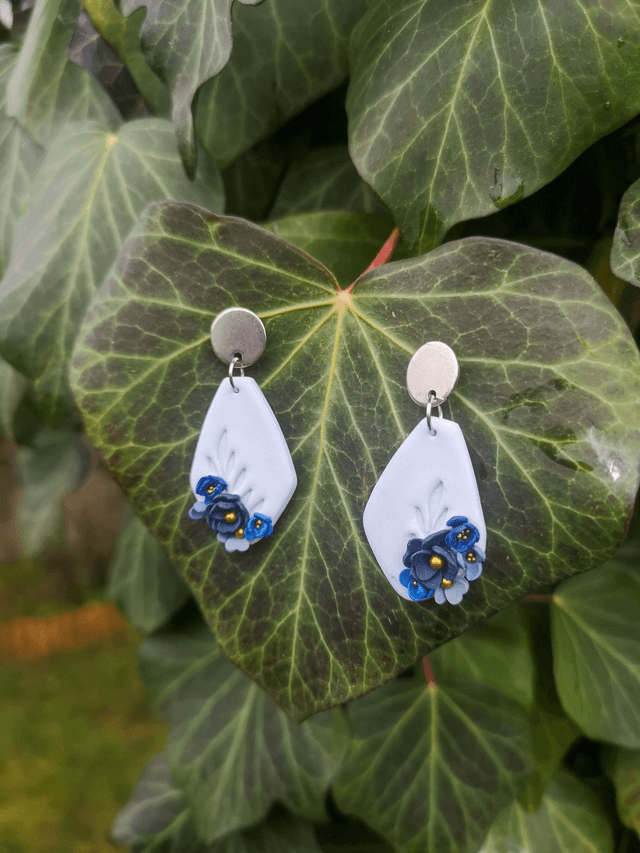 Collection Jardin d'Hiver - Boucles d'oreilles Tabita