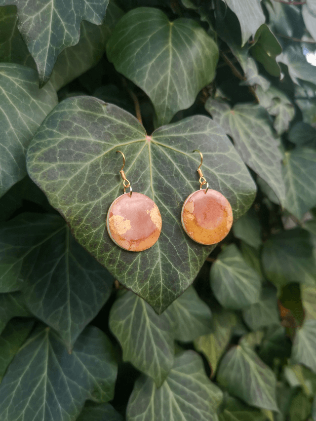 Collection Les Aquarelles Safran - Boucles d'oreilles Dia 
