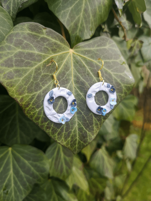 Collection Jardin d'Hiver - Boucles d'oreilles Tia
