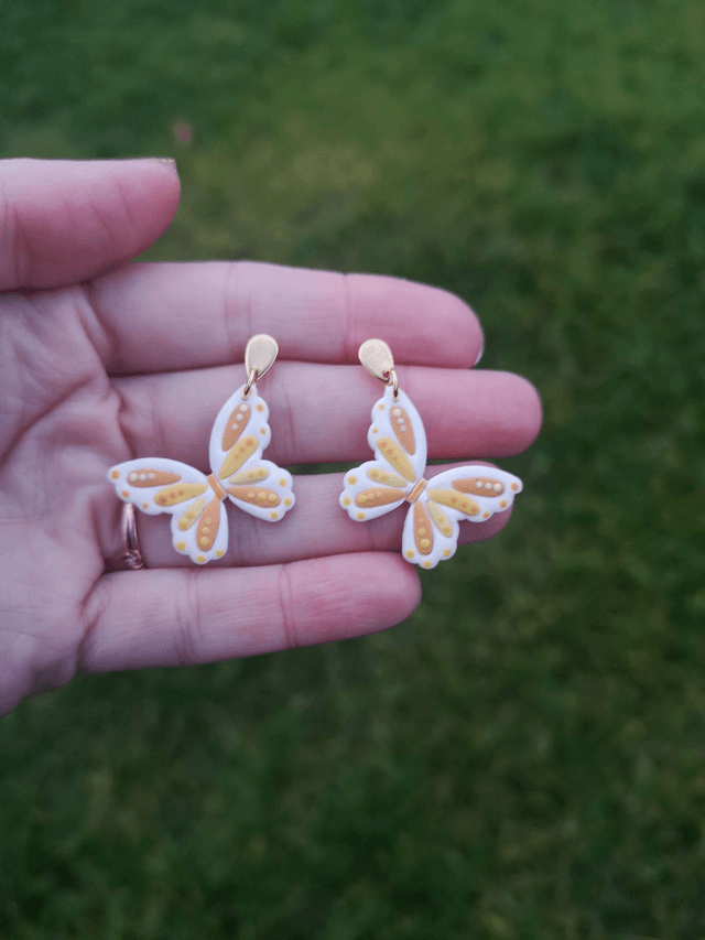 Collection Fleurs automnales - Boucles d'oreilles Delphine 