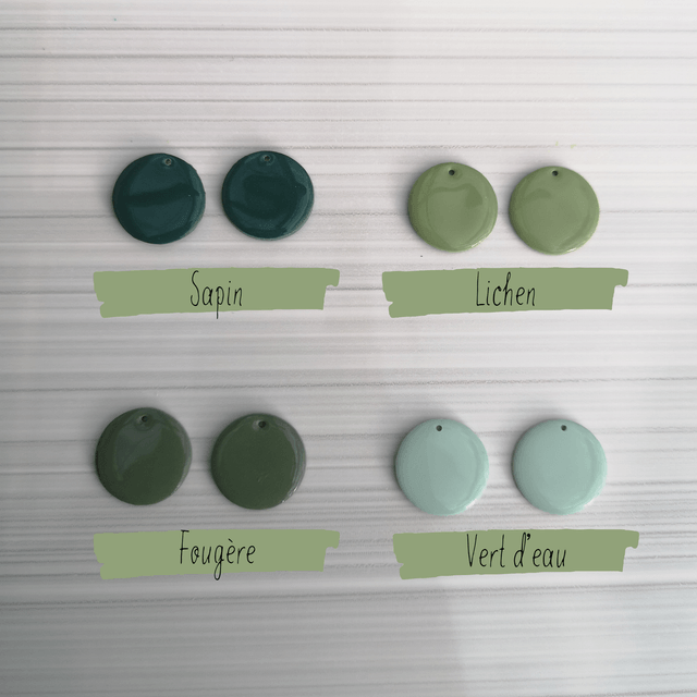 Boucles d'oreilles Eden - Version argentée - Les Interchangeables 