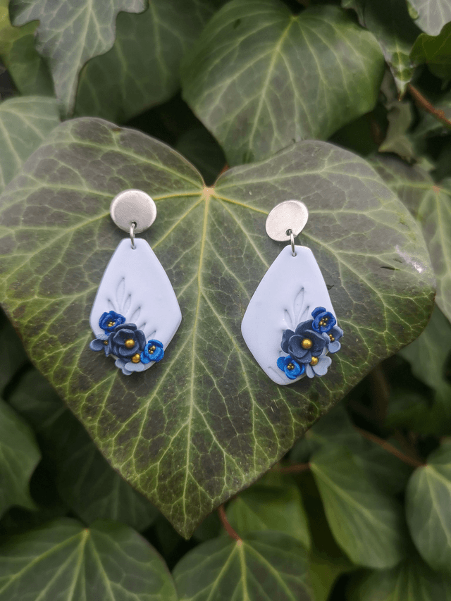 Collection Jardin d'Hiver - Boucles d'oreilles Tabita