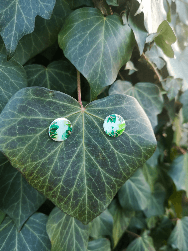 Collection Les Aquarelles Prairie - Boucles d'oreilles Florine 