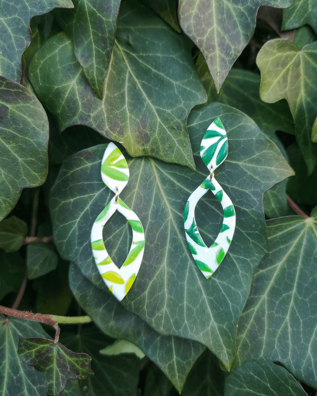 Collection Les Aquarelles Prairie - Boucles d'oreilles Flavie